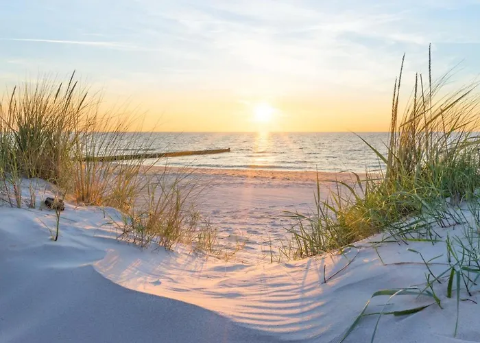 Strandmuschel, Ca 100m Z. Alten Strom アパート ロストック